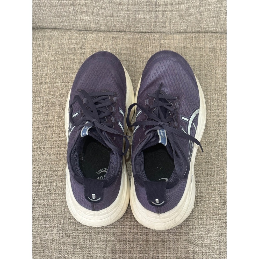 ASICS Gel-Nimbus 25 Womens Running Shoes Purple White‎ 1012B753 Size 9 - Picture 5 of 8